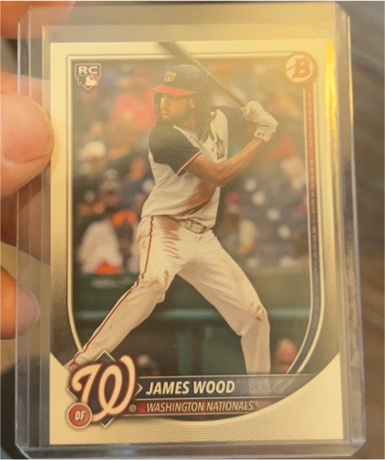 2025 Bowman #29 James Wood — front