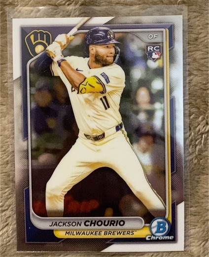 2024 Bowman Chrome #69 Jackson Chourio — front