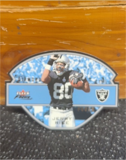 2003 Fleer Focus Diamond Focus #15DF Jerry Rice — front