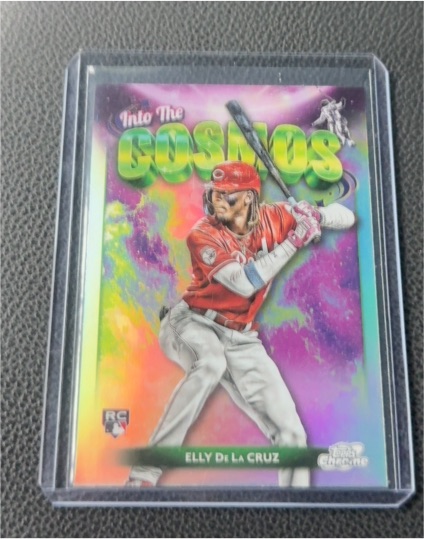2024 Topps Cosmic Chrome Into the Cosmos #ITC-21 Elly De La Cruz — front