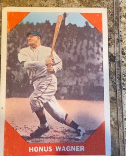 1960 Fleer #62 Honus Wagner — front