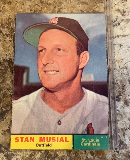 1961 Topps #290 Stan Musial — front