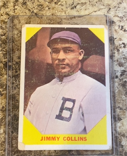 1960 Fleer Baseball Greats #25 Jimmy Collins — front