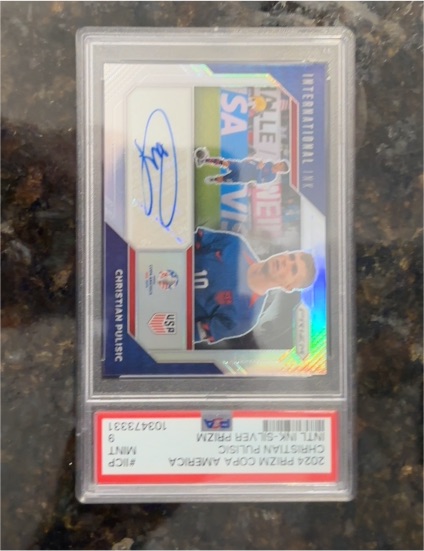 2024 Panini Prizm Copa America #9 Christian Pulisic — front