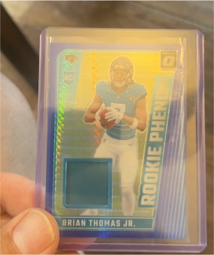 2024 Panini Donruss Optic Rookie Phenom #RPB-BTJ Brian Thomas Jr. — front