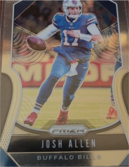 2019 Panini Prizm #17 Josh Allen — front