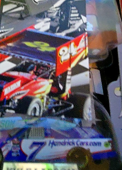2024 Prizm Rides - Justin Allgaier Silver Pulsar — front