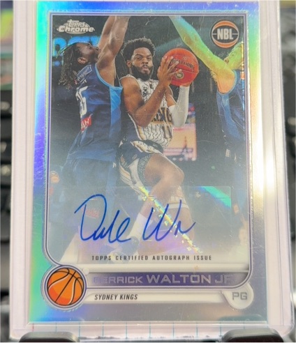 2022-23 Topps Chrome NBL #83 Derrick Walton Jr. — front