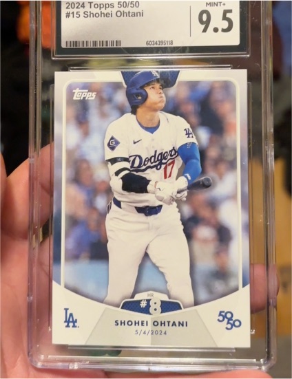 2024 Topps 50/50 #15 Shohei Ohtani — front