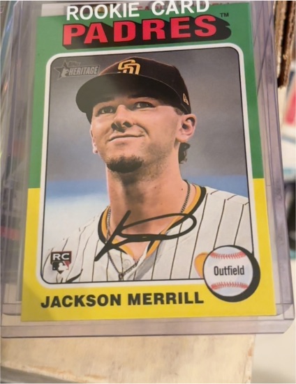 2024 Topps Heritage High Number #689 Jackson Merrill — front