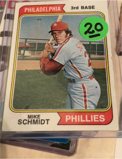 1974 Topps #283 Mike Schmidt — front