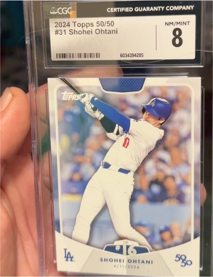 2024 Topps 50/50 #31 Shohei Ohtani — front