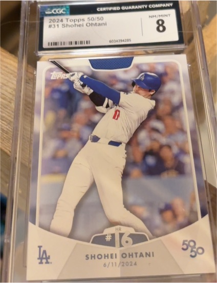 2024 Topps 50/50 #31 Shohei Ohtani — front