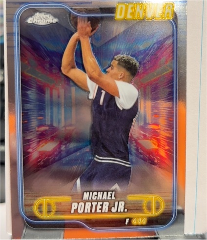 2024-25 Topps Chrome #12 Michael Porter Jr. — front