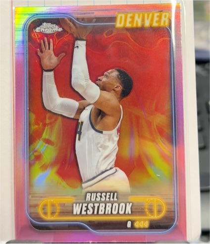2024-25 Topps Chrome #125 Russell Westbrook — front