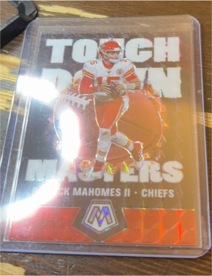 2020 Panini Mosaic Touchdown Masters #TM8 Patrick Mahomes II — front