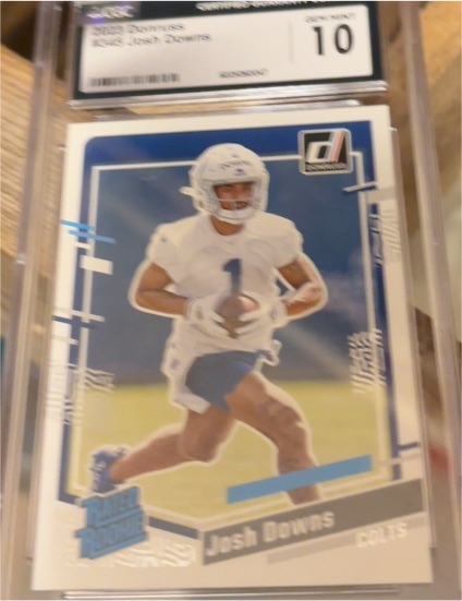 2023 Panini Donruss #345 Josh Downs Rated Rookie — front