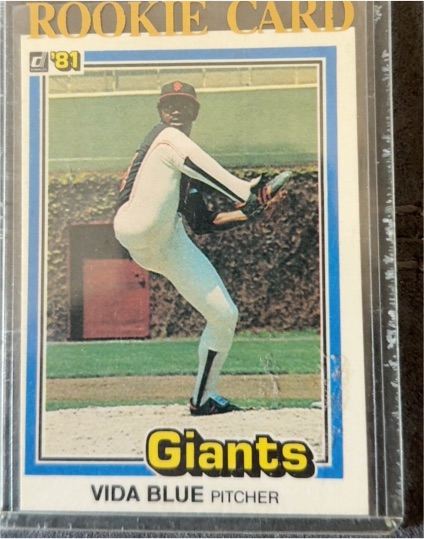 1981 Donruss #433 Vida Blue — front