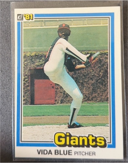 1981 Donruss #433 Vida Blue — front