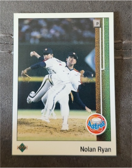 1989 Upper Deck #145 Nolan Ryan — front