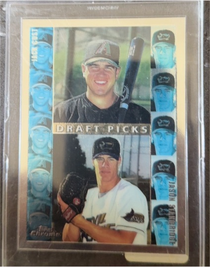 1998 Topps #495 Jack Cust / Jason Standridge — front