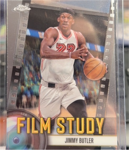 2024-25 Topps Chrome #FS-17 Jimmy Butler Film Study — front