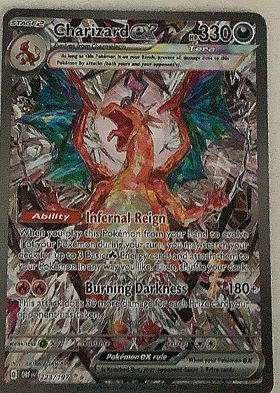 2023 Pokémon SV03: Obsidian Flames #223 Charizard ex — front