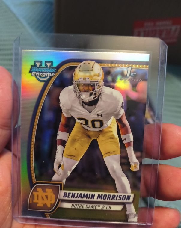 2024 Bowman Chrome University #20 Benjamin Morrison — front