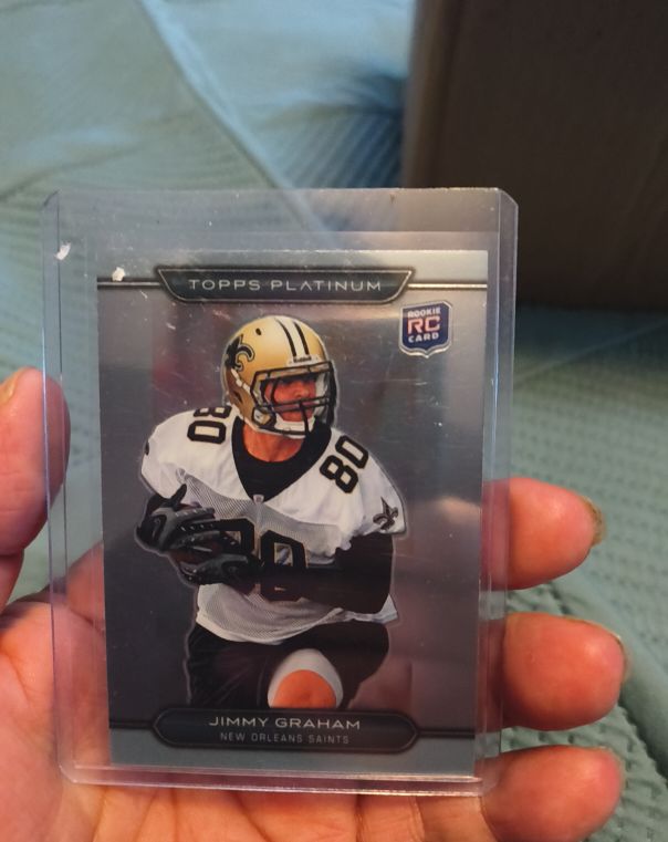 2010 Topps Platinum #103 Jimmy Graham — front