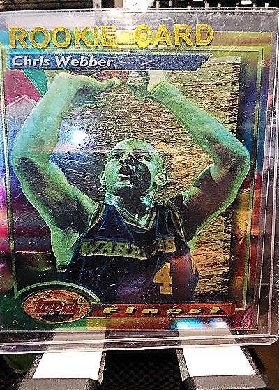 1993-94 Topps Finest #212 Chris Webber — front