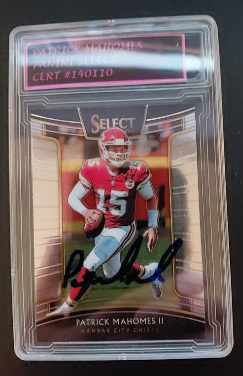 2018 Panini Select #66 Patrick Mahomes II — front