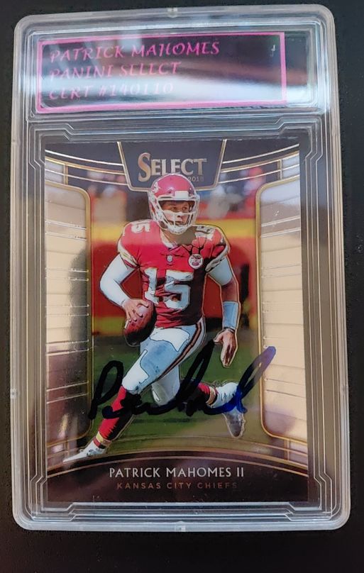2018 Panini Select #66 Patrick Mahomes II — front