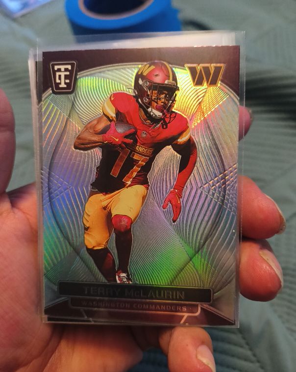 2024 Panini Totally Certified #96 Terry McLaurin — front