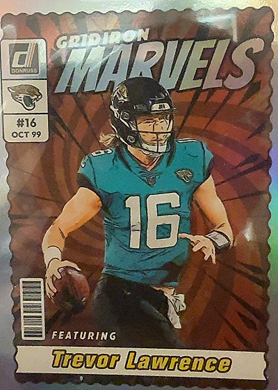 2023 Donruss Gridiron Marvels #16 Trevor Lawrence — front