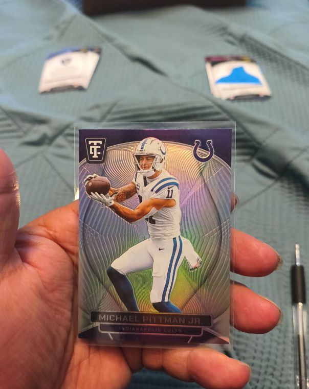 2024 Panini Totally Certified #39 Michael Pittman Jr. — front