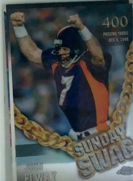 2024 Topps Chrome Sunday Swag #SS-16 John Elway — front