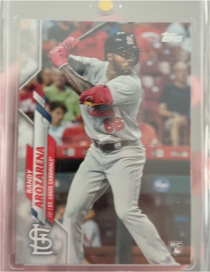 2020 Topps #229 Randy Arozarena — front