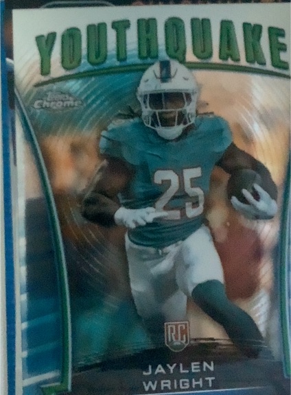 2024 Topps Chrome #Y-25 Jaylen Wright — front
