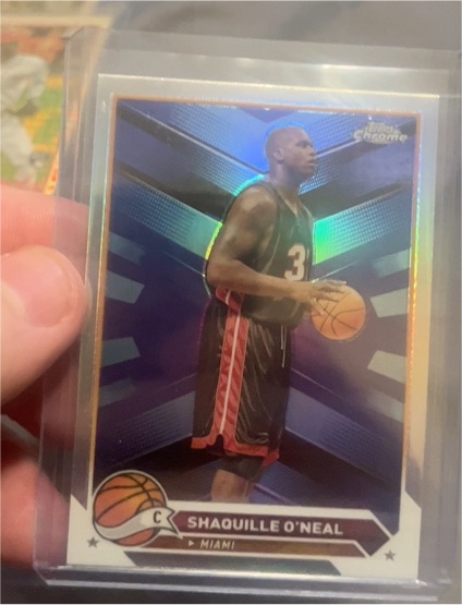 2023-24 Topps Chrome #148 Shaquille O'Neal — front