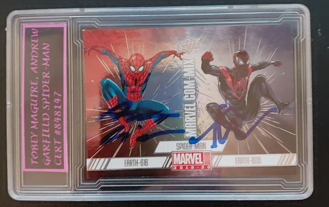 2019-20 Upper Deck Marvel Annual Com-Mix #MC-6 Spider-Man — front
