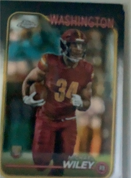 1991 Pro Line #34 Wiley — front