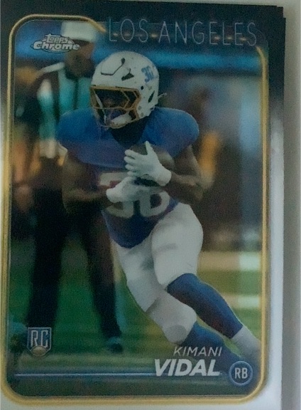 2024 Topps Chrome #265 Kimani Vidal — front