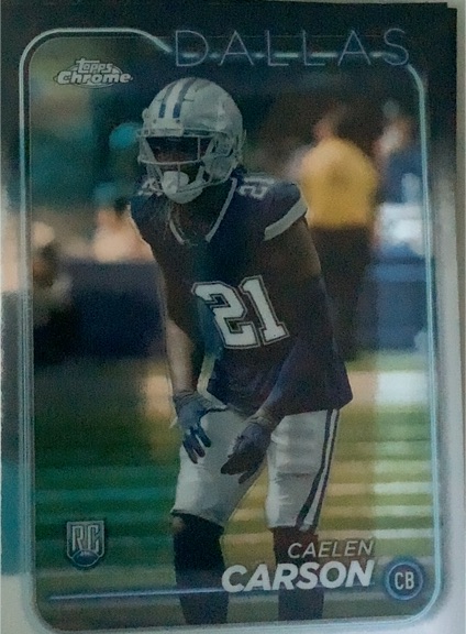 2024 Topps Chrome #276 Caelen Carson — front
