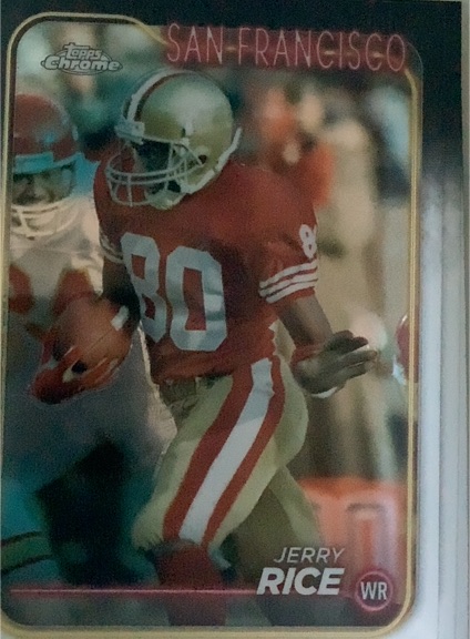 2024 Topps Chrome #176 Jerry Rice — front