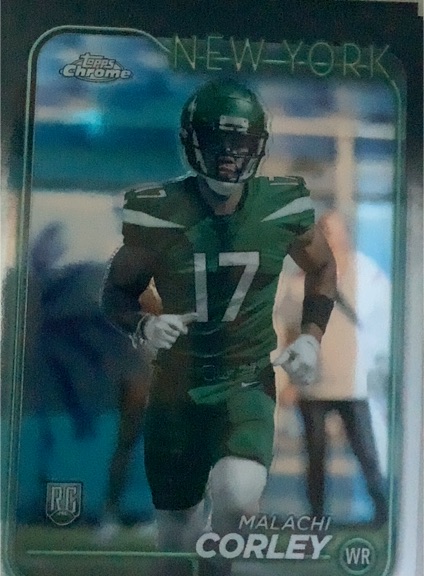 2024 Topps Chrome #17 Malachi Corley — front
