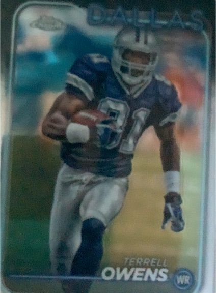 1990 Pro Set #11 Terrell Owens — front