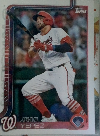 2025 Topps #679 Juan Yepez — front