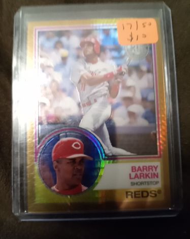 1983 Topps #50 Barry Larkin — front