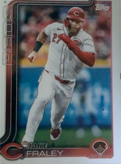 2025 Topps #675 Jake Fraley — front