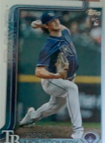 2019 Topps #RC Ryan Yarbrough Rookie Card — front